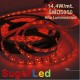 Tira LED 5 mts Flexible 72W 300 Led SMD 5050 IP20 Rojo Alta Luminosidad